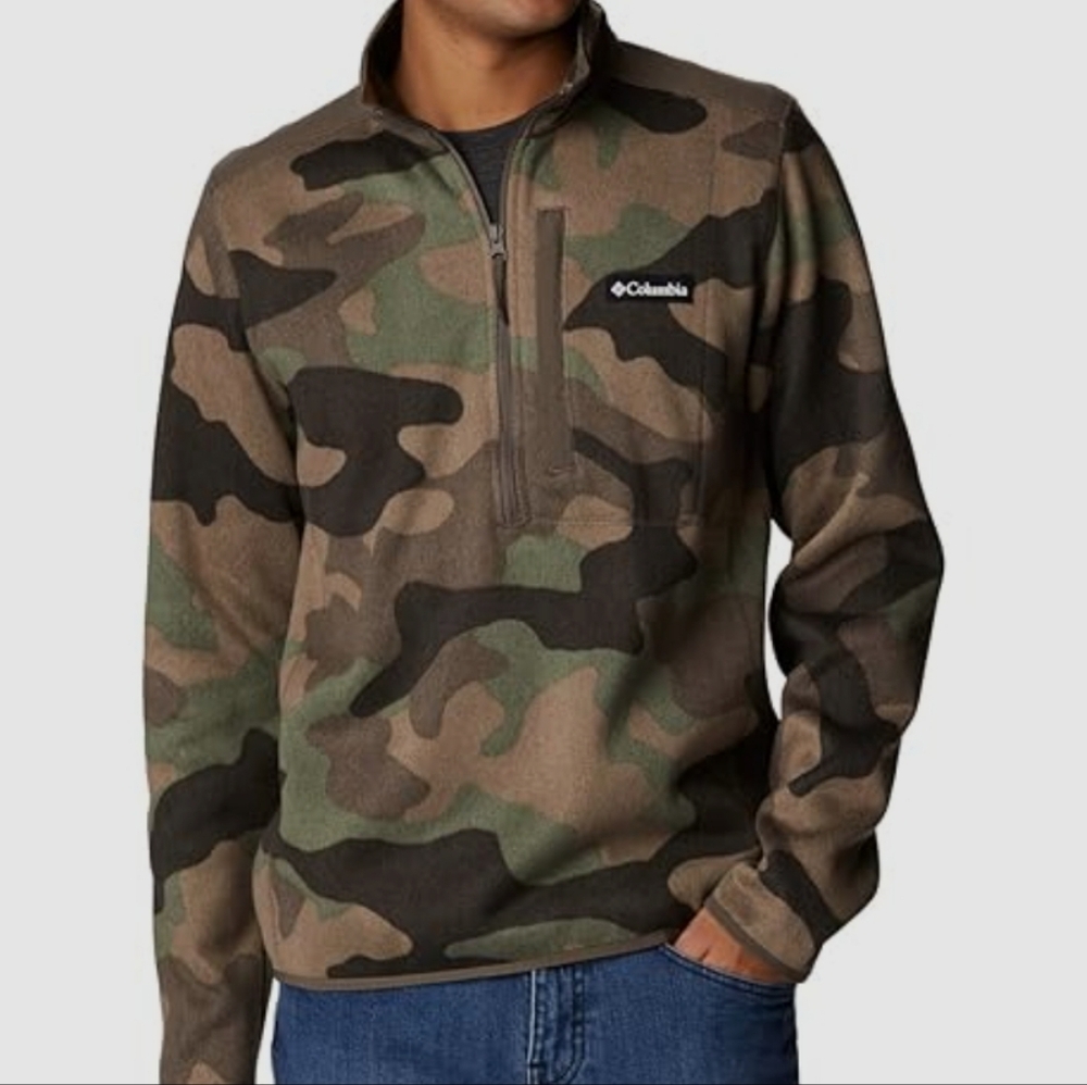 Columbia Men's Sweater Weather II Printed Half Zip